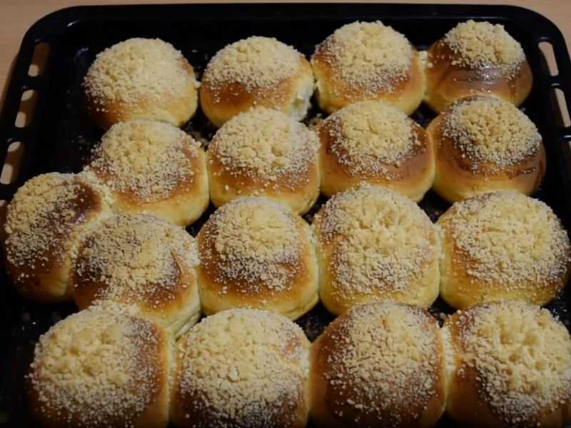 Сдобные булочки сладкие — пошаговый рецепт с фото