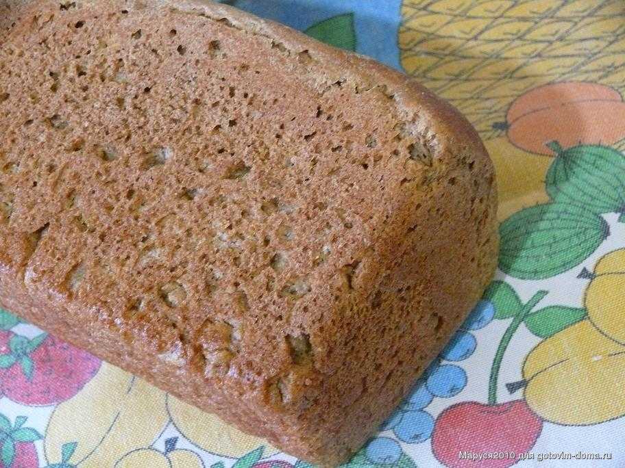 Бездрожжевой домашний хлеб