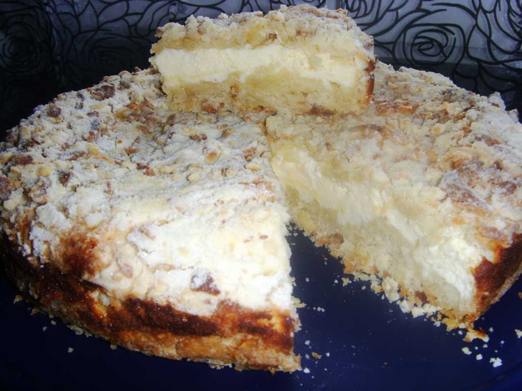 Рецепт творожного пирога -пошаговый рецепт с фото
