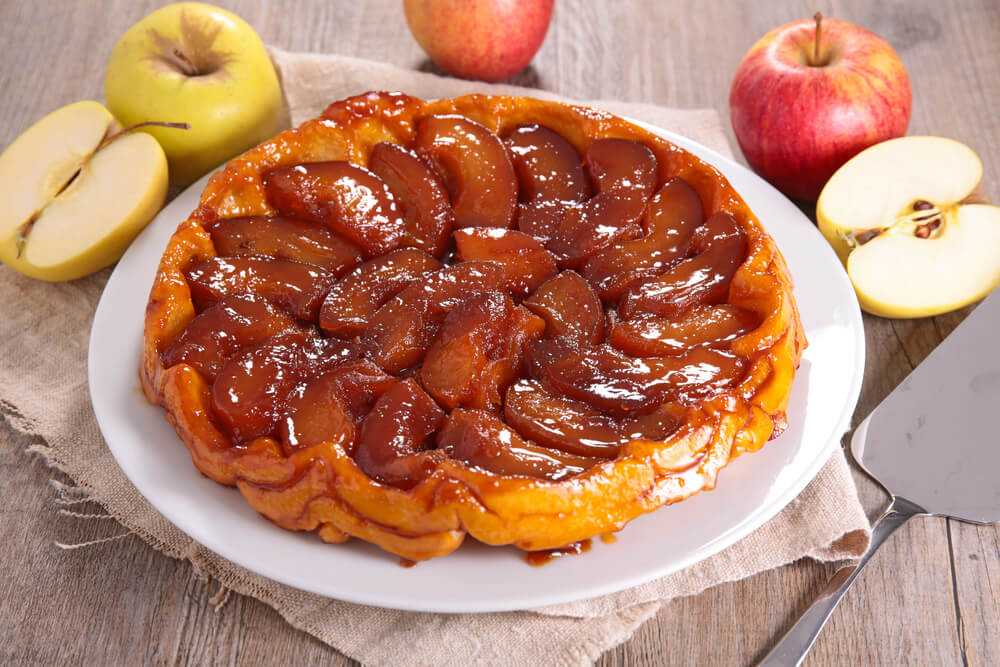 Французский яблочный пирог пошаговый рецепт быстро и просто от марины данько