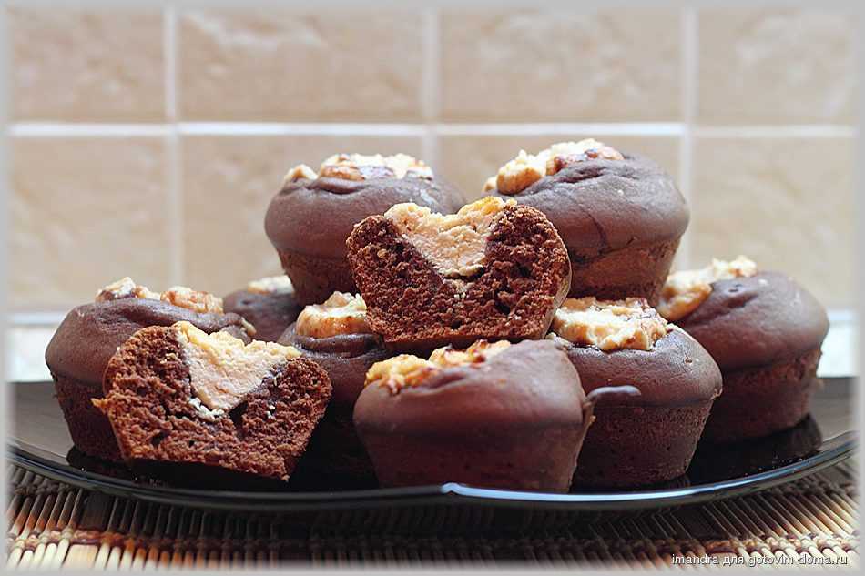 Шоколадный творожный кекс: пошаговый рецепт с фото