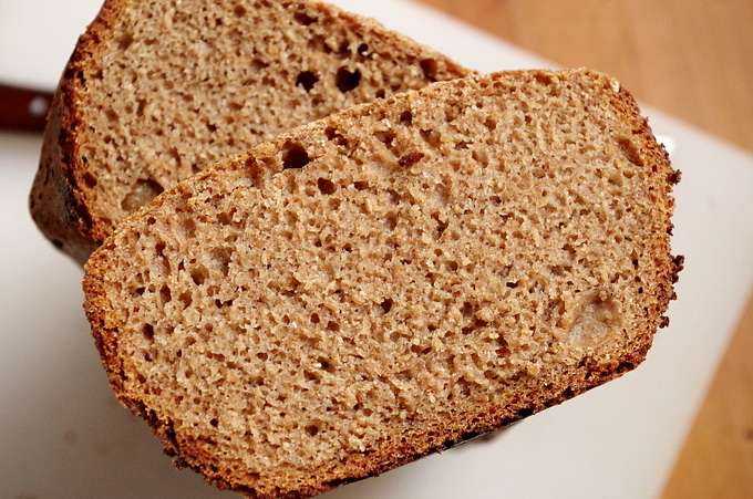 Черный хлеб из ржаной и пшеничной муки в духовке рецепт с фото пошагово и видео - 1000.menu