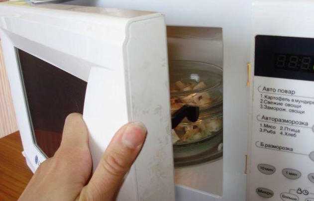 Пирожки в микроволновке с грибами на воде