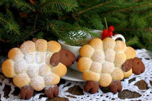 Печенье «новогодние шишки» — пошаговый рецепт с фото
