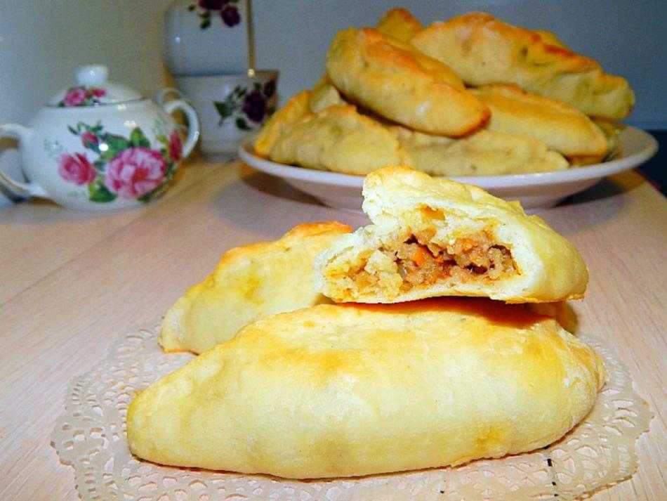 Пирожки кныши с картошкой и луком