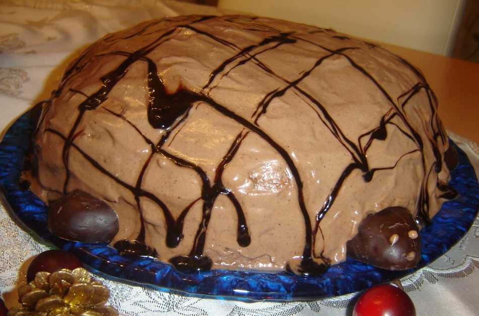 Тортик черепашка джонни рецепт с фото - 1000.menu