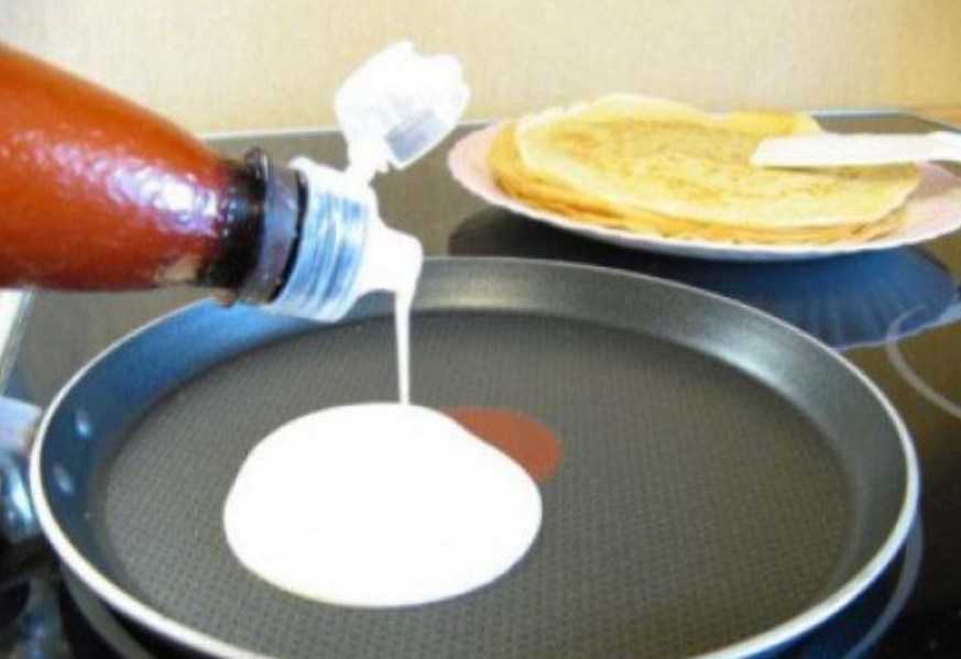 Как приготовить блины в бутылке по пошаговому рецепту с фото