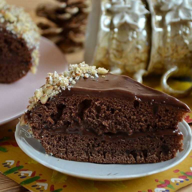 Торт «чернослив в шоколаде»
