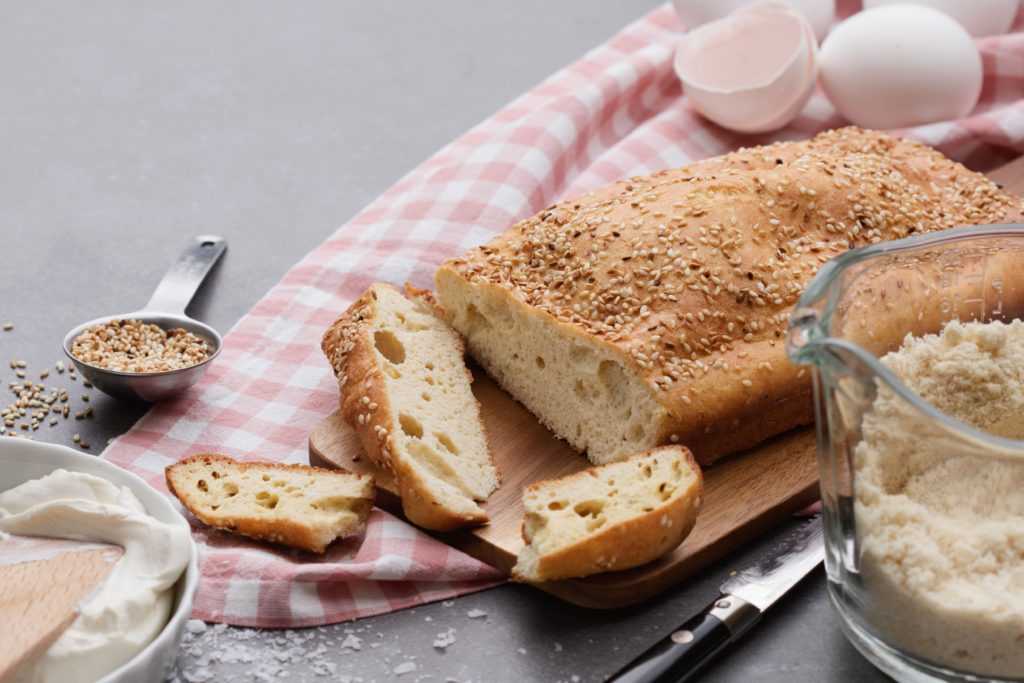 Низкокалорийный хлеб с псиллиумом рецепт с фото - 1000.menu