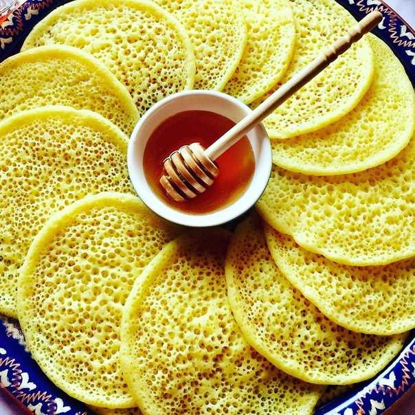 Марокканские блины рецепт, фото, багрир, из пенного теста. 1000 и 1 дырочка марокканские блины