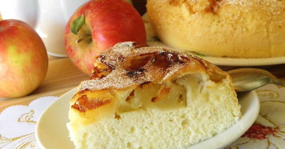 Пышная шарлотка с яблоками в духовке пошаговые рецепты с фото