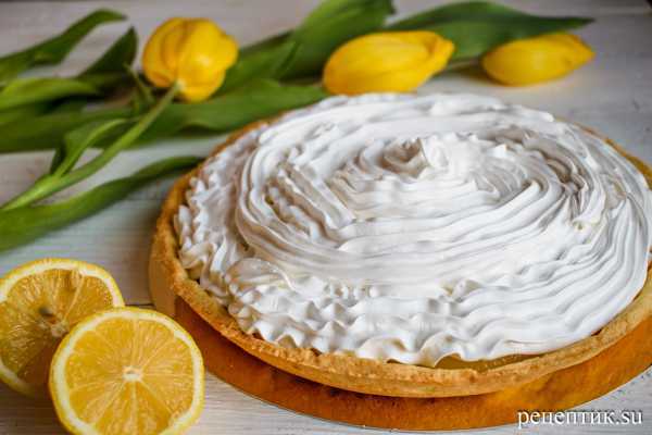 Лимонная меренга: пошаговый рецепт с фото и описанием