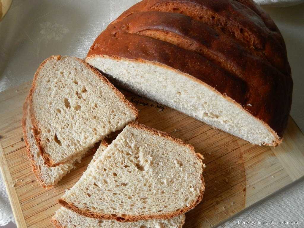 Ржаной хлеб на кефире без дрожжей в духовке