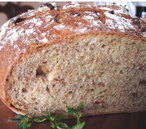 Хлеб медовый с орехами в хлебопечке рецепт с фото пошагово - 1000.menu