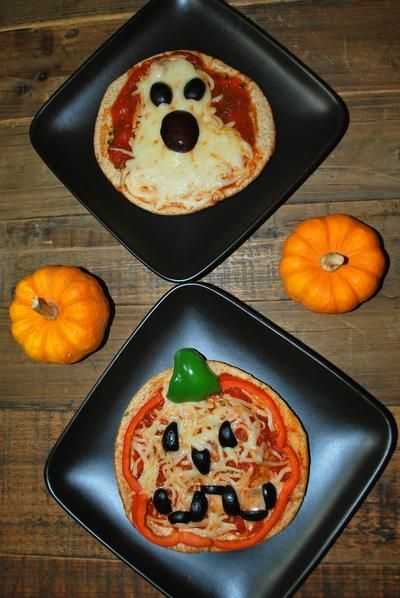 Пицца на хэллоуин - рецепт с фото, как приготовить и украсить