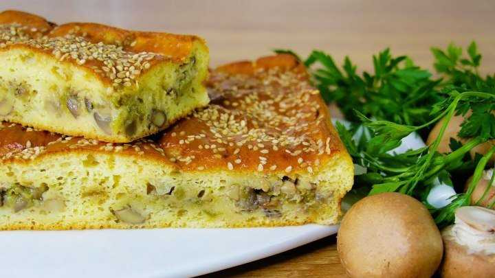Пирог с картошкой и грибами. 6 простых рецептов вкуснейшего пирога