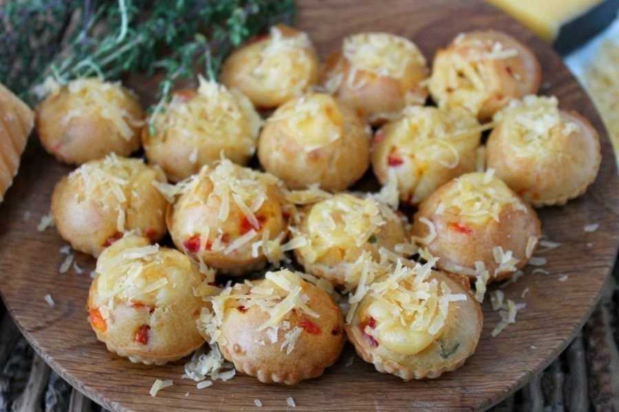 Несладкие маффины - рецепты