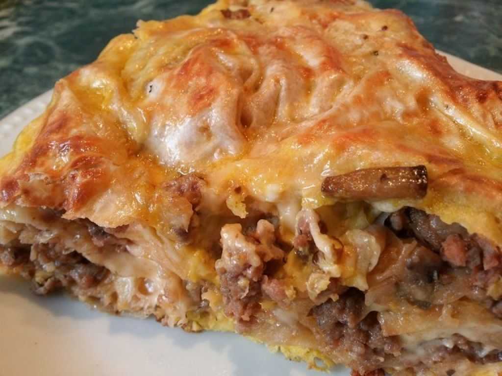 Пироги с мясом и грибами: рецепты сытных блюд