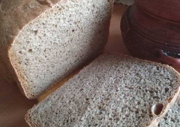 Бездрожжевой ржаной хлеб: рецепт пошаговый с фото