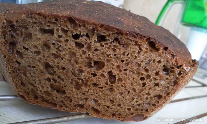 Домашний бездрожжевой хлеб