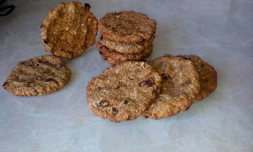 Овсяное печенье с орехами без муки рецепт с фото пошагово - 1000.menu