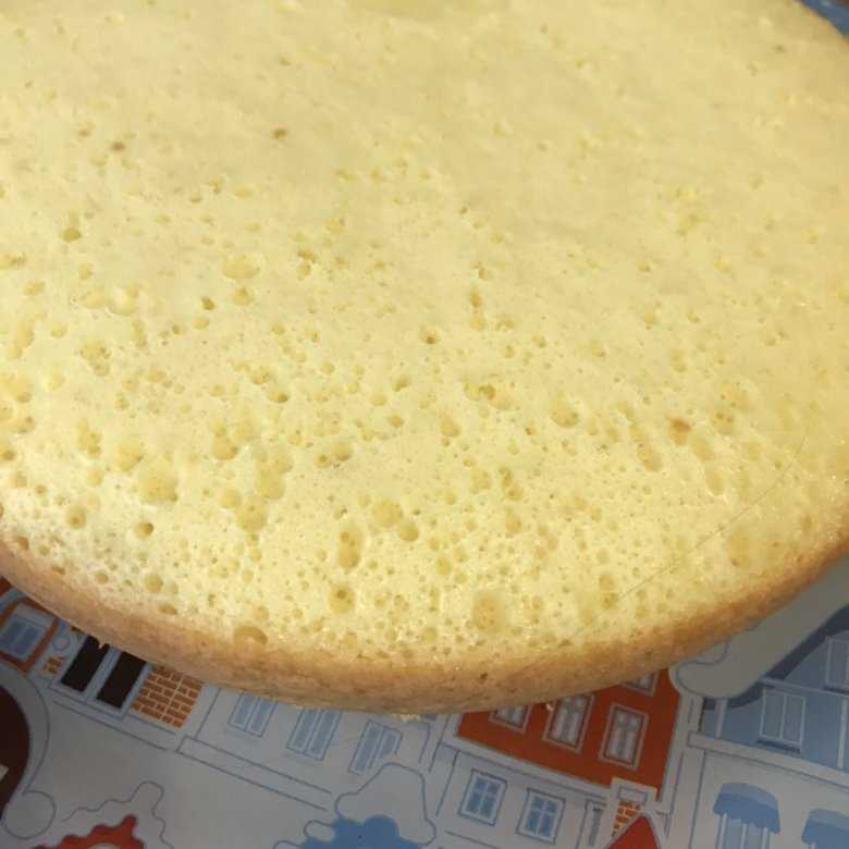 Бисквит на кефире - вкусный рецепт с пошаговым фото