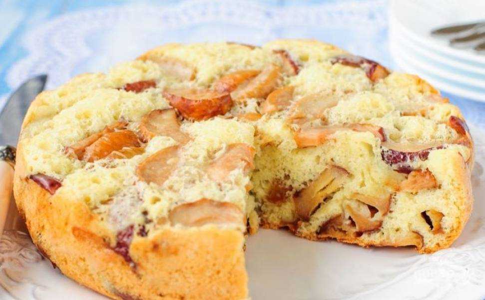 Песочный пирог с яблоками - 12 рецептов в духовке или в мультиварке