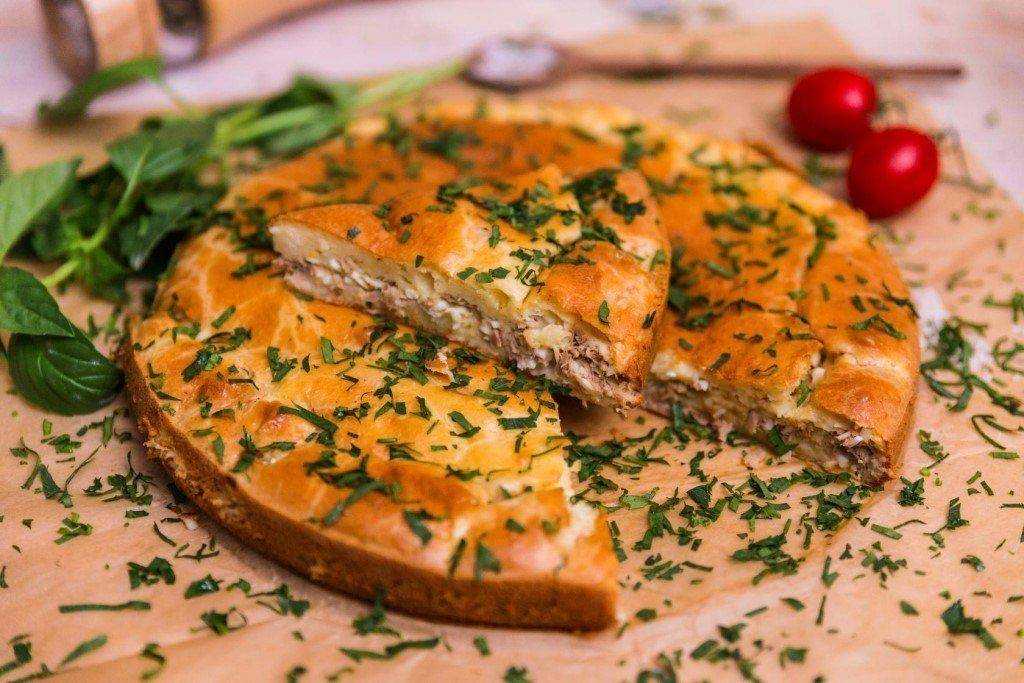 Рыбный пирог – 10 пошаговых рецептов с фото и видео