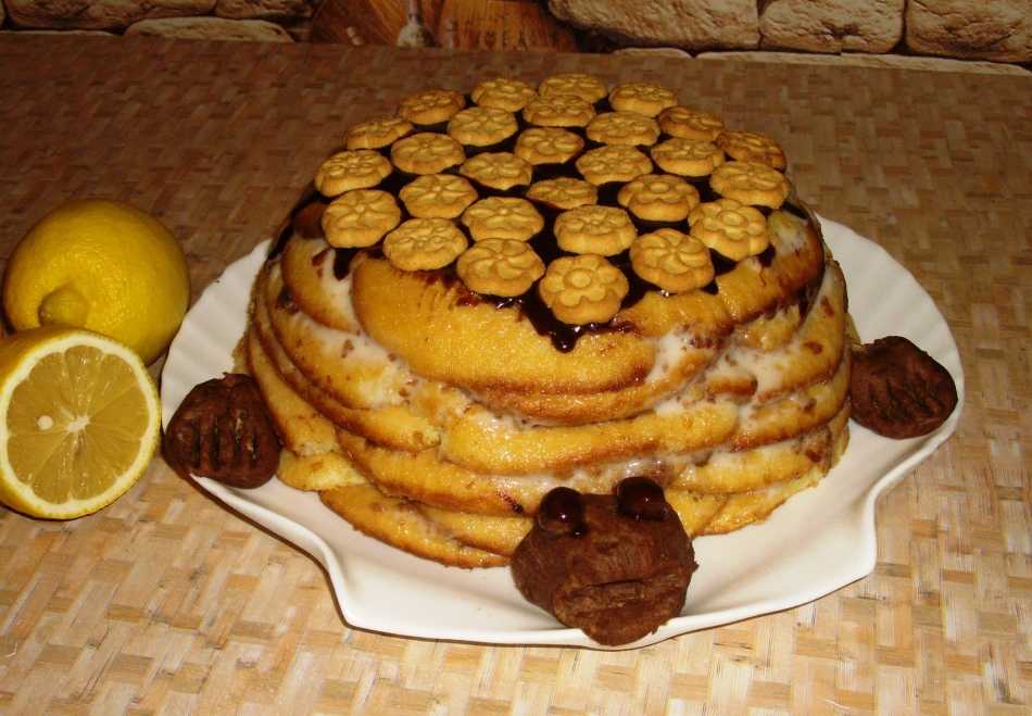 Торт "черепаха". рецепты от сибмам