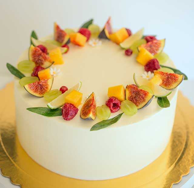 Торт штефания с цветами и маскарпоне рецепт с фото пошагово - 1000.menu