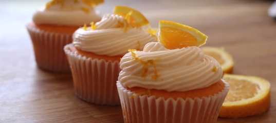 Кексы творожные с апельсином рецепт с фото пошагово и видео - 1000.menu