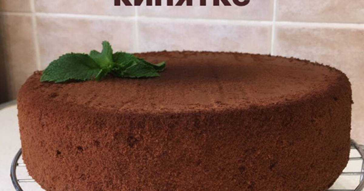 Торт шоколад на кипятке -пошаговый рецепт с фото