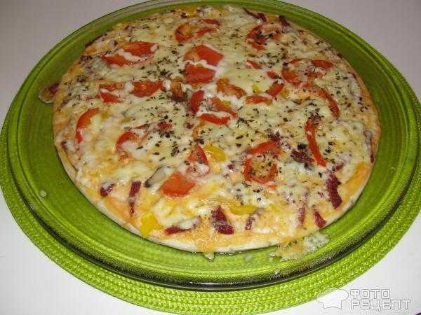 Пицца в микроволновке - как быстро сделать тесто или приготовить на готовой основе