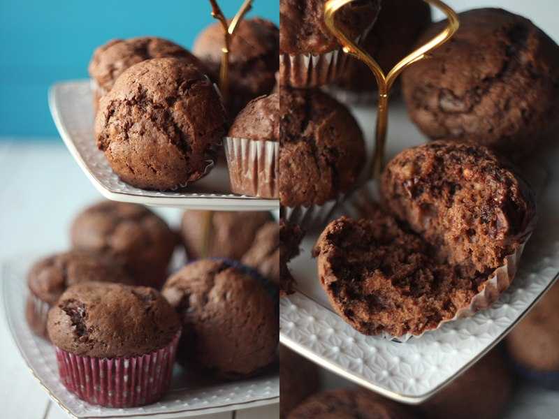 Кексы с шоколадом внутри: пошаговый рецепт с описанием и фото, особенности приготовления