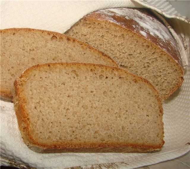 Ржаной хлеб в духовке — пошаговый рецепт с фото
