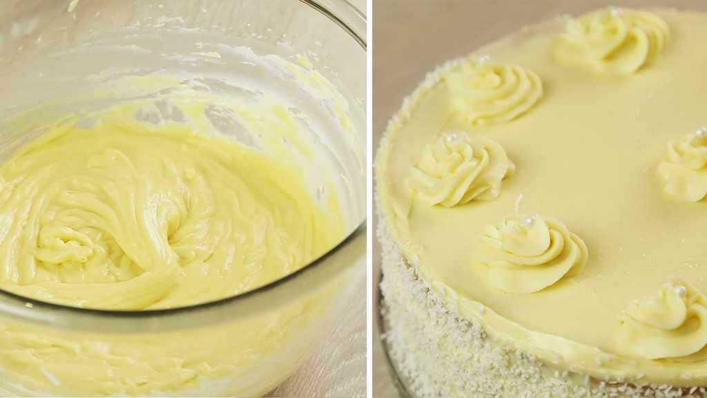 Как приготовить крем для украшения торта (с фото и видео)
