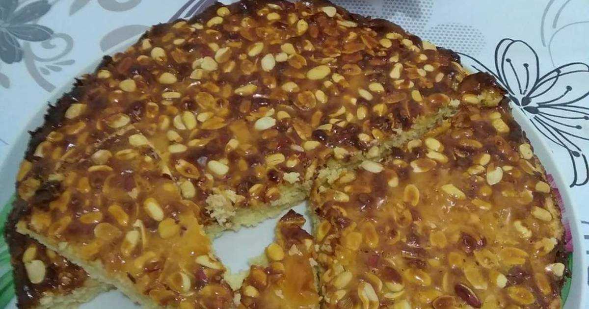 Ореховый пирог со сгущенкой — пошаговый рецепт с фото