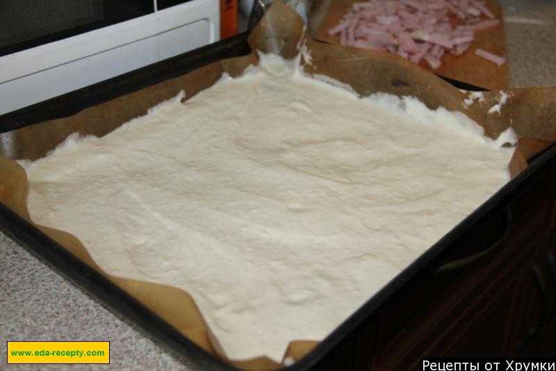 Тесто для пиццы на кефире - 10 рецептов с пошаговыми фото