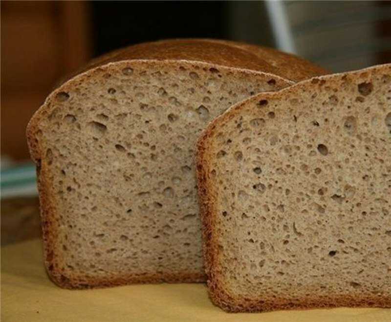 Зерновой хлеб из ржаной и пшеничной муки