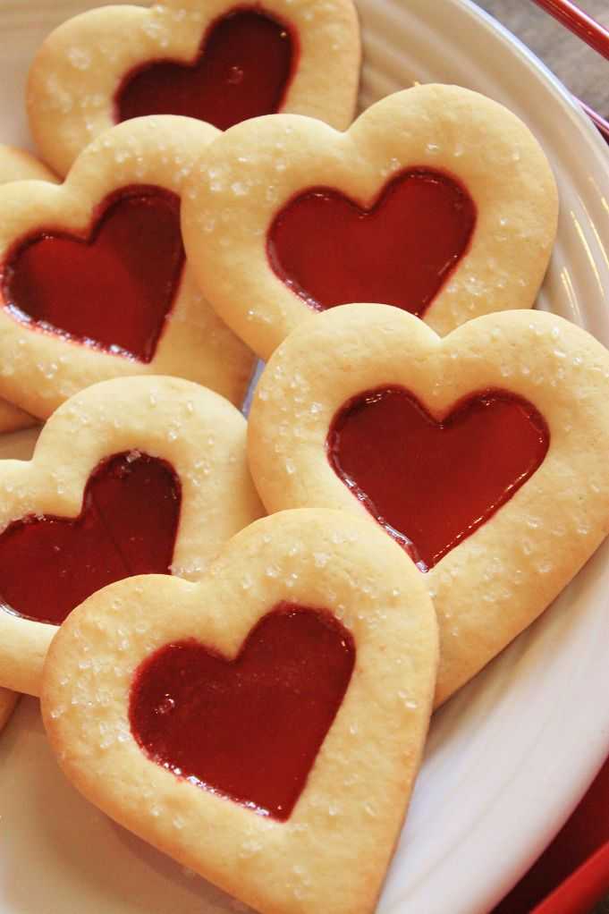 Печенье на день святого валентина рецепт с фото пошагово - 1000.menu