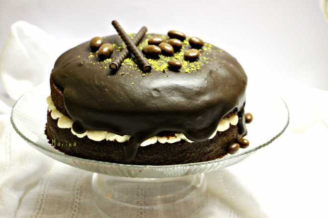 Шоколадный торт в мультиварке - 13 пошаговых фото в рецепте
