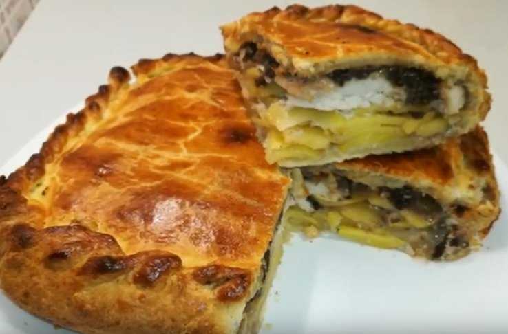 Лоранский пирог с курицей и грибами - рецепт с пошаговыми фото | ne-dieta