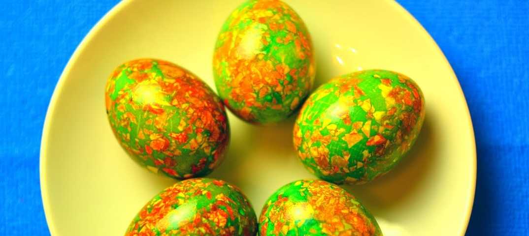 Мраморные яйца на пасху — 6 пошаговых рецептов