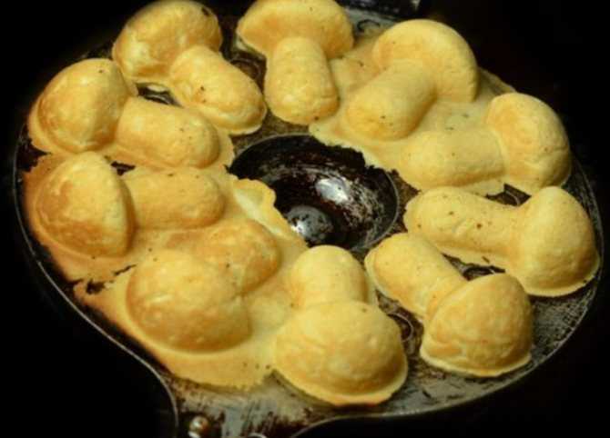 Печенье в форме на газу: грибочки - лучшие рецепты тортов от tortydoma.ru
