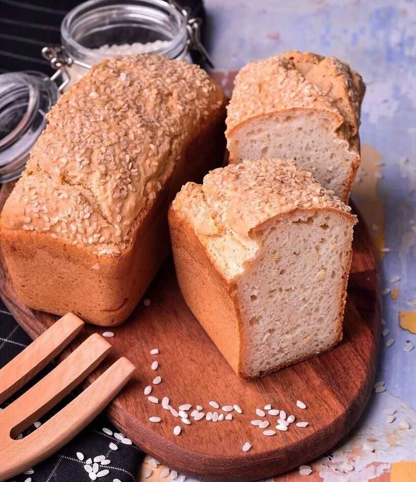 Хлеб из безглютеиновой муки (рисовой) - домашний хлеб - страна мам