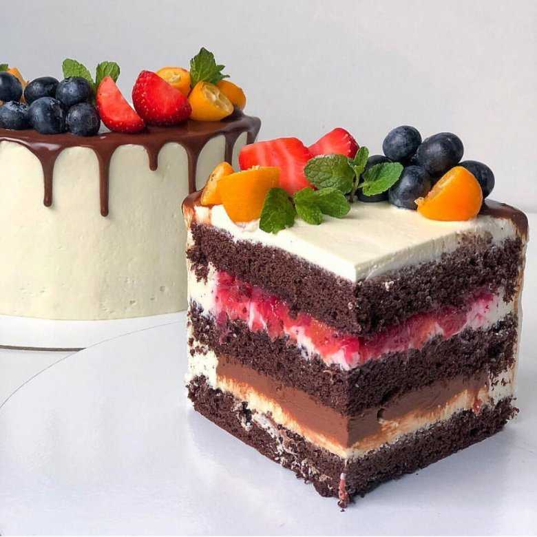 Торт битое стекло 8 разных рецептов с фото пошагово с бисквитом, фруктами, и желе