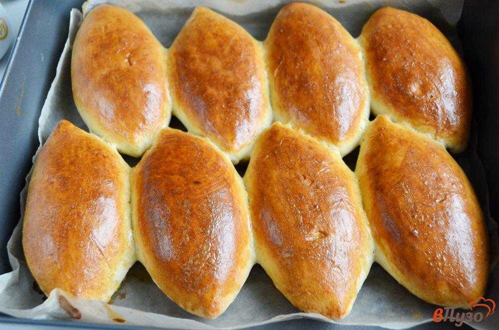 Пирожки с капустой в духовке - пошаговый рецепт с фото