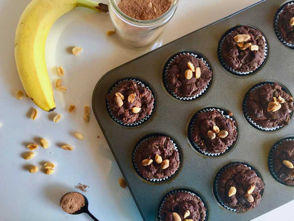 Шоколадно банановый кекс рецепт с фото пошагово и видео - 1000.menu