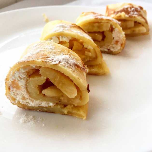 Блинчики с творогом — самые вкусные рецепты