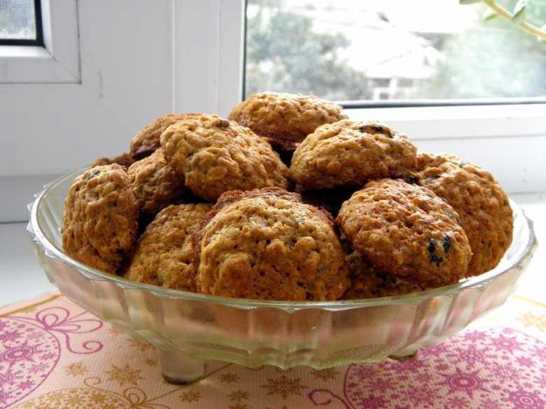 Диетическое овсяное печенье - 5 пошаговых рецептов с фото